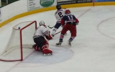 Ice Dogs defeat Rebels 2 – 1