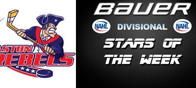 Mitens and McMahan Recognized as Part of NAHL Weekly Divisional Honors