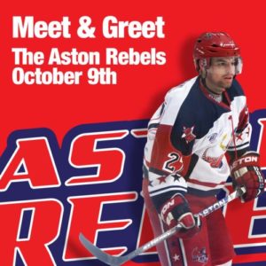 meetandgreetoct9 Rebels having Meet & Greet on October 9th