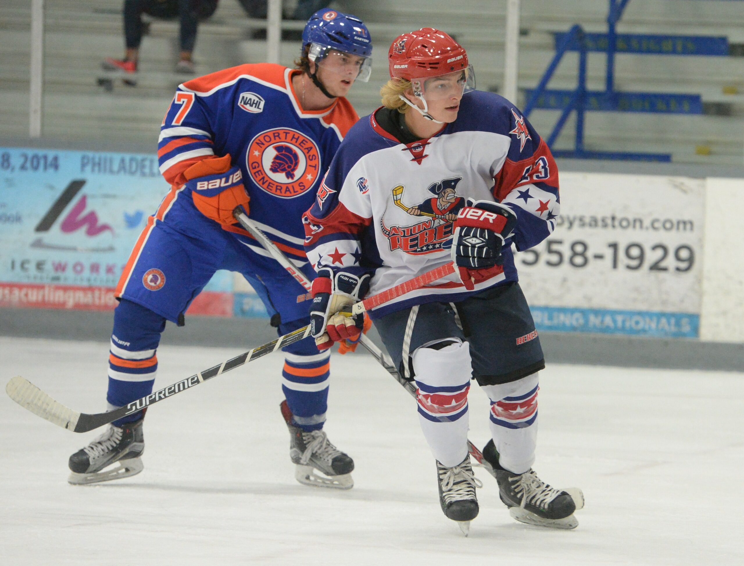 Rebels Rout Generals 7 – 1. Bellant has 5 point game