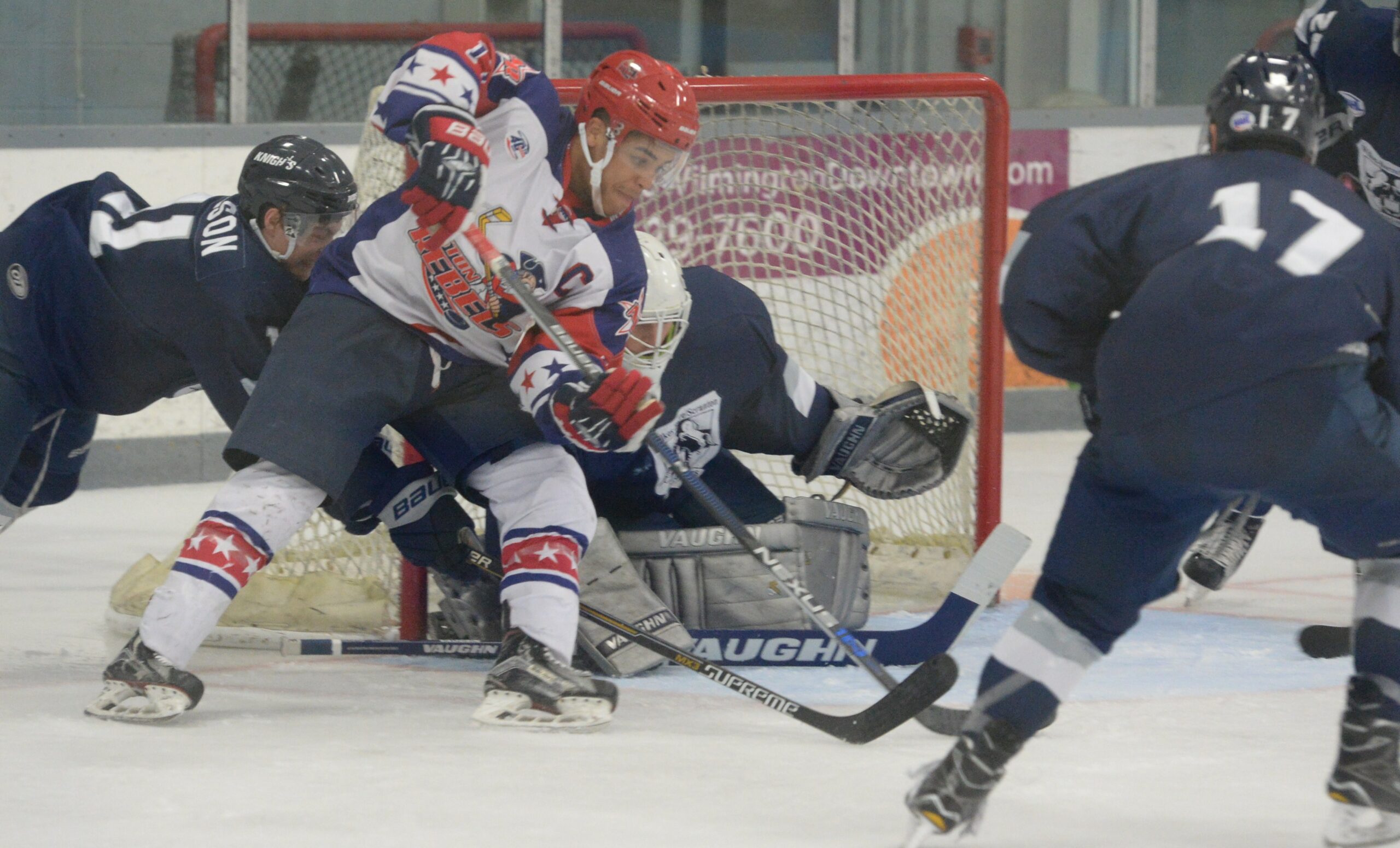Rebels win 4 – 1 for sixth straight win