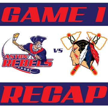 Rebels vs. Johnstown Tomahawks Game 1