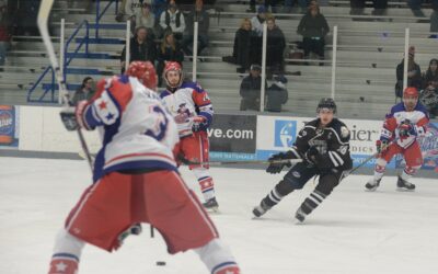 Jansons hat trick leads Rebels to 3 – 0 victory. Mitens ties NAHL mark