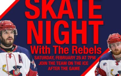 Skate Night with the Rebels – February 25