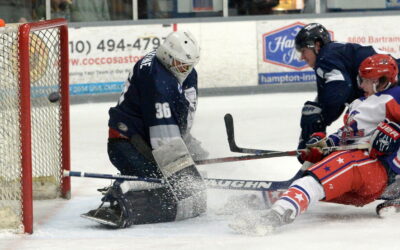 Rebels take game one of divisional semi-finals as Zerban scores two goals