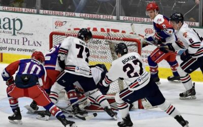 Tomahawks upend Rebels 4 – 2 with one game left in the regular season.