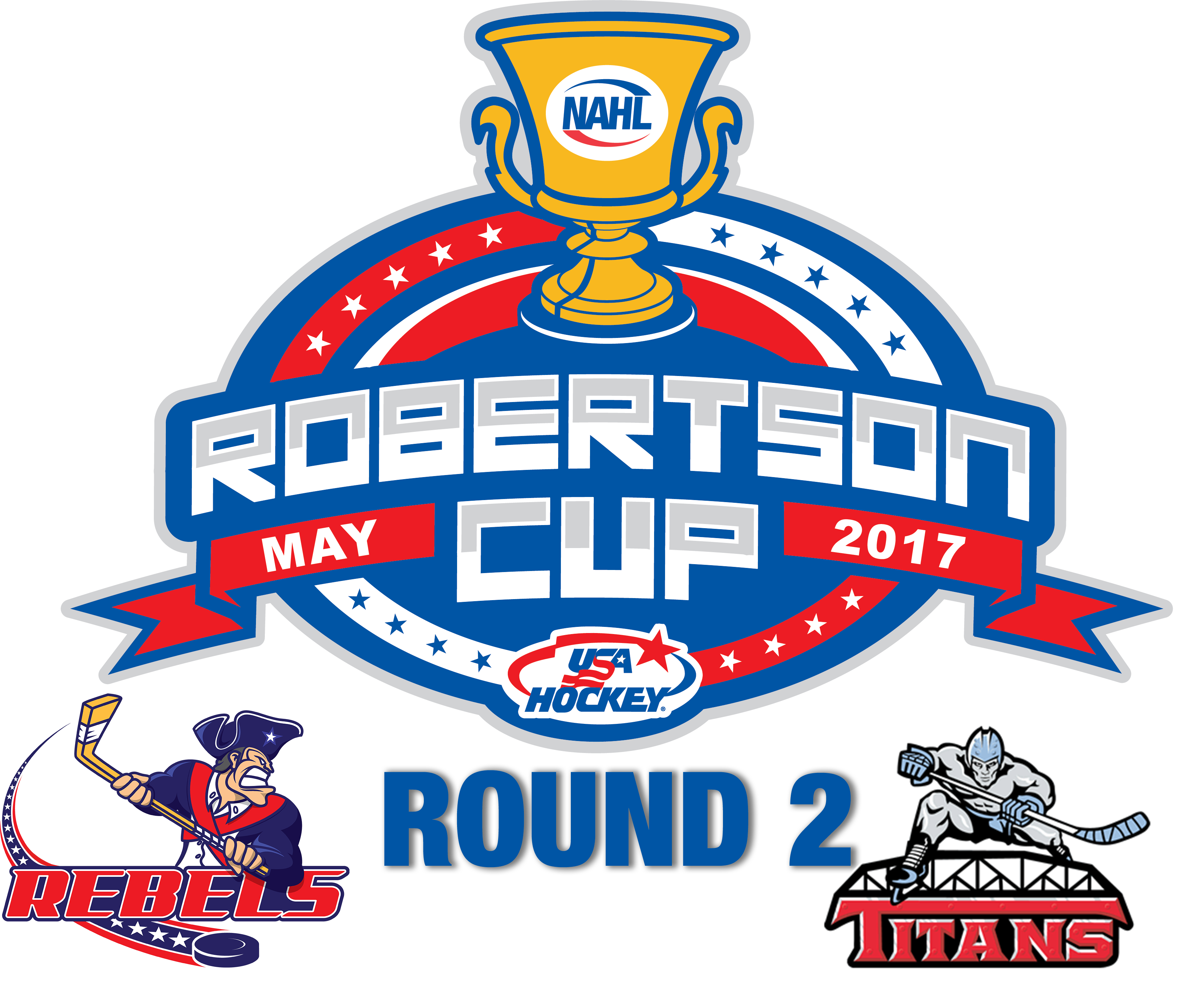 Rebels announce round two playoff schedule against Titans