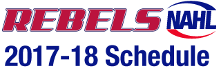 Rebels & NAHL announce 2017-18 Schedule