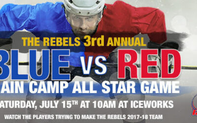 Rebels announce 3rd Annual Blue vs. Red Game and Main Camp Schedule