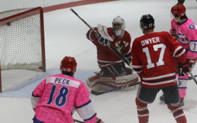 Leavy’s strong debut helps Tomahawks beat Rebels 3 – 1