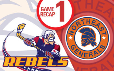 Kmec’s goal in OT gives Rebels 4 – 3 win over Generals