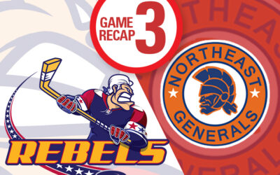 Billing and Rebels blank Generals 3 – 0 to sweep weekend series