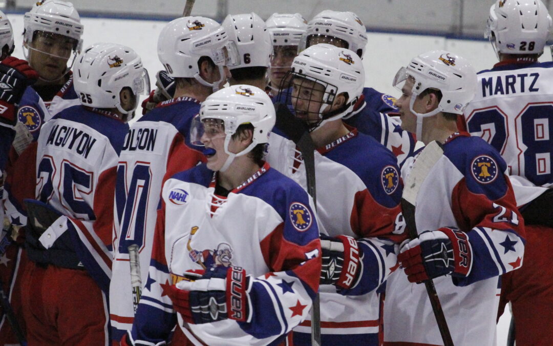 Rebels clinch third straight regular season East Division championship with New Jersey loss