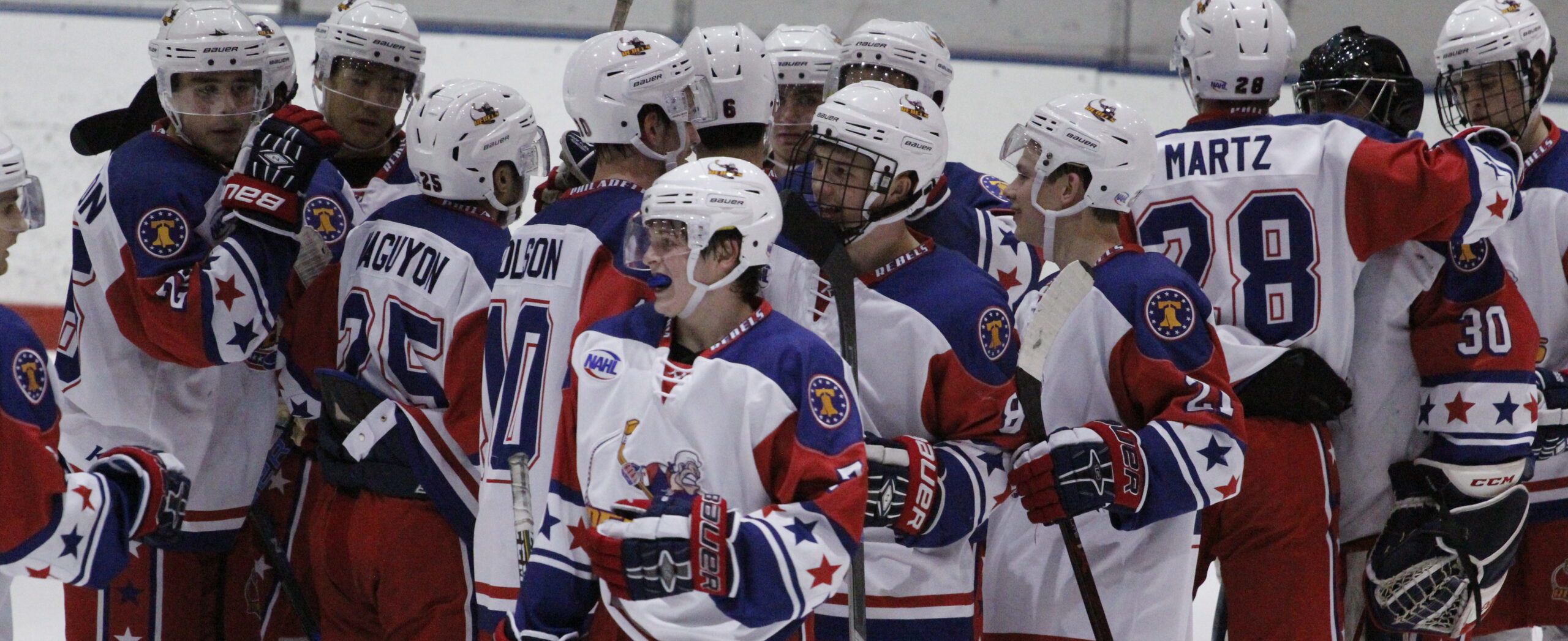 Rebels clinch third straight regular season East Division championship with New Jersey loss