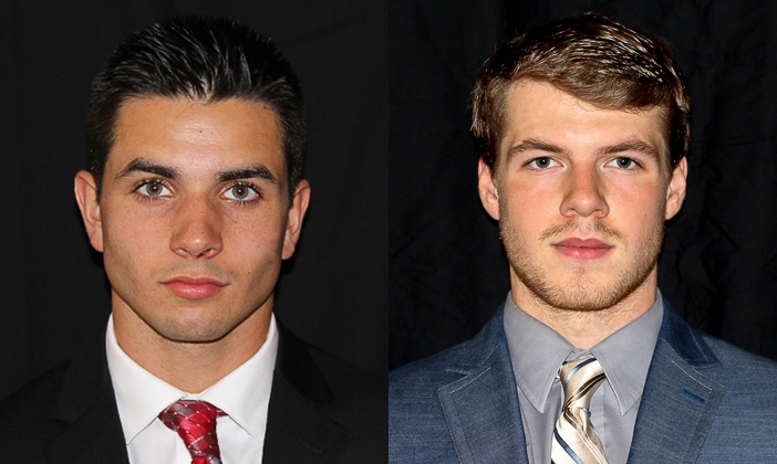 Moniz and Peck named honorable mention for NAHL Weekly Awards