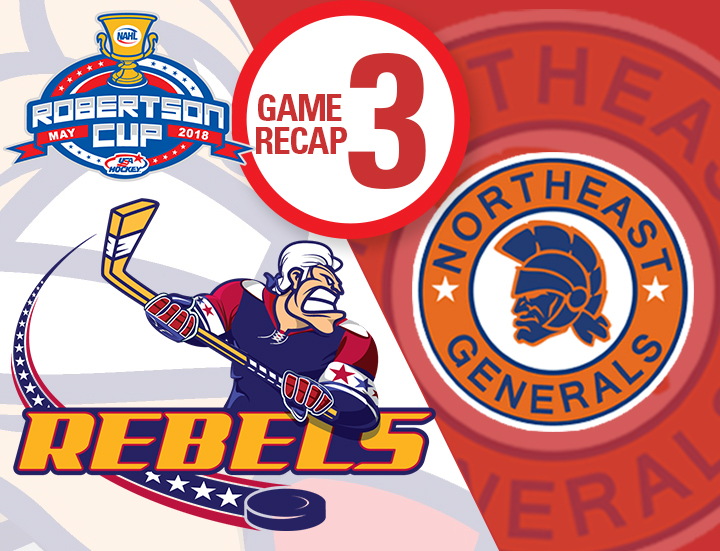 Generals down Rebels 3 – 1 to take series lead