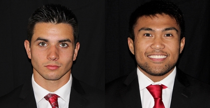 Moniz and Maguyon recognized for March’s monthly league awards