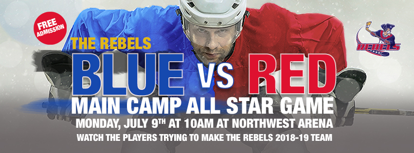 Rebels announce annual main camp Blue vs. Red game for July 9