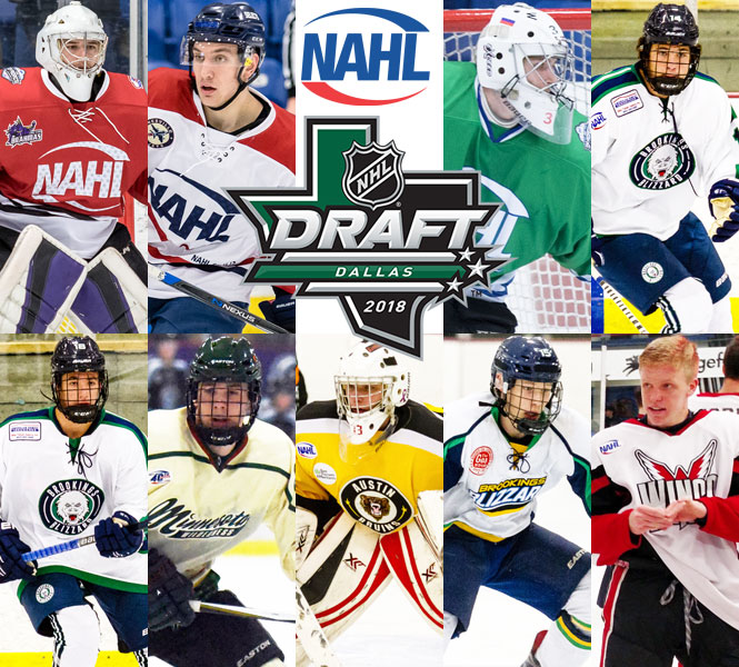 NAHL has monumental day at 2018 NHL Draft