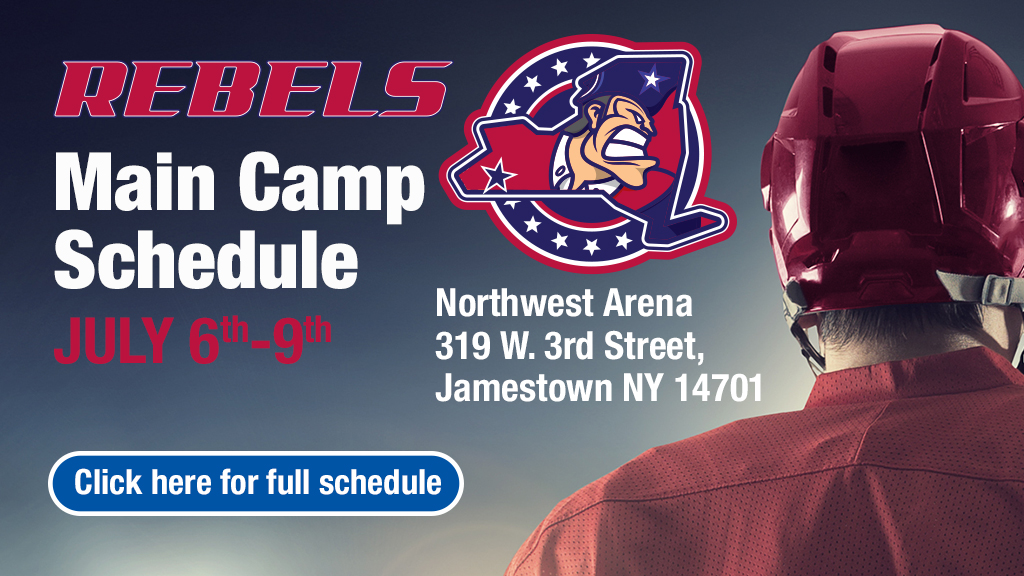 Rebels main camp set to begin tomorrow as schedule is announced