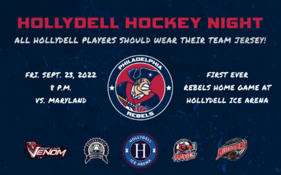 Rebels Announce Opening Night as ‘Hollydell Hockey Night’