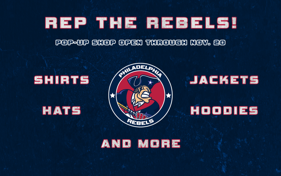 Pop-Up Rebels Shop Open Online Through Nov. 20