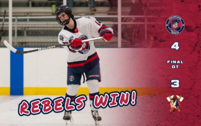 Rebels Complete Comeback with Spitznagel Overtime Winner