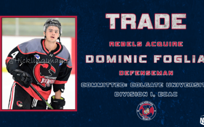 TRADE: Rebels Acquire Foglia from Corpus Christi