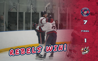 Offensive Outburst Earns Sweep for the Rebels