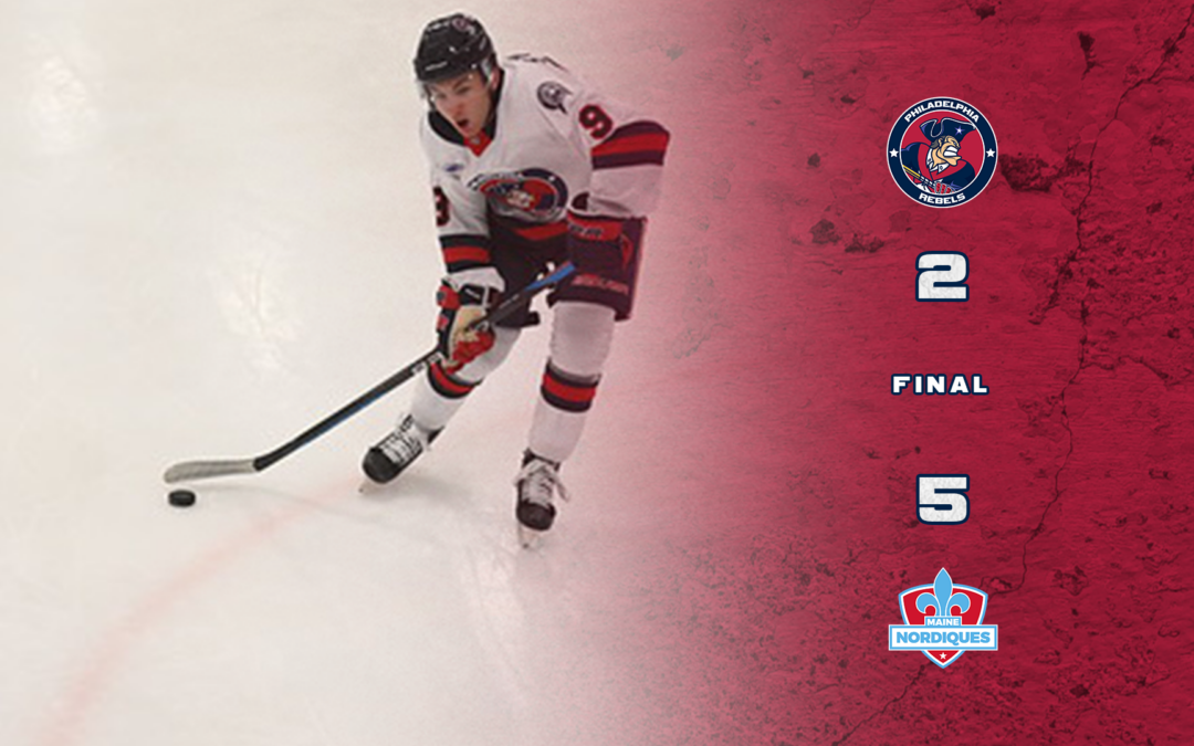 Strand Tallies First Career Goal, Rebels Fall to Nordiques
