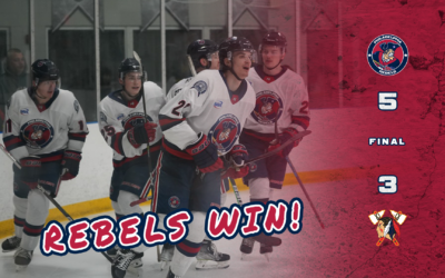 Marquette Scores Twice Late in the Second, Rebels Win 5-3