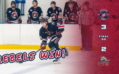 Rebels Sweep Titans with Shootout Win