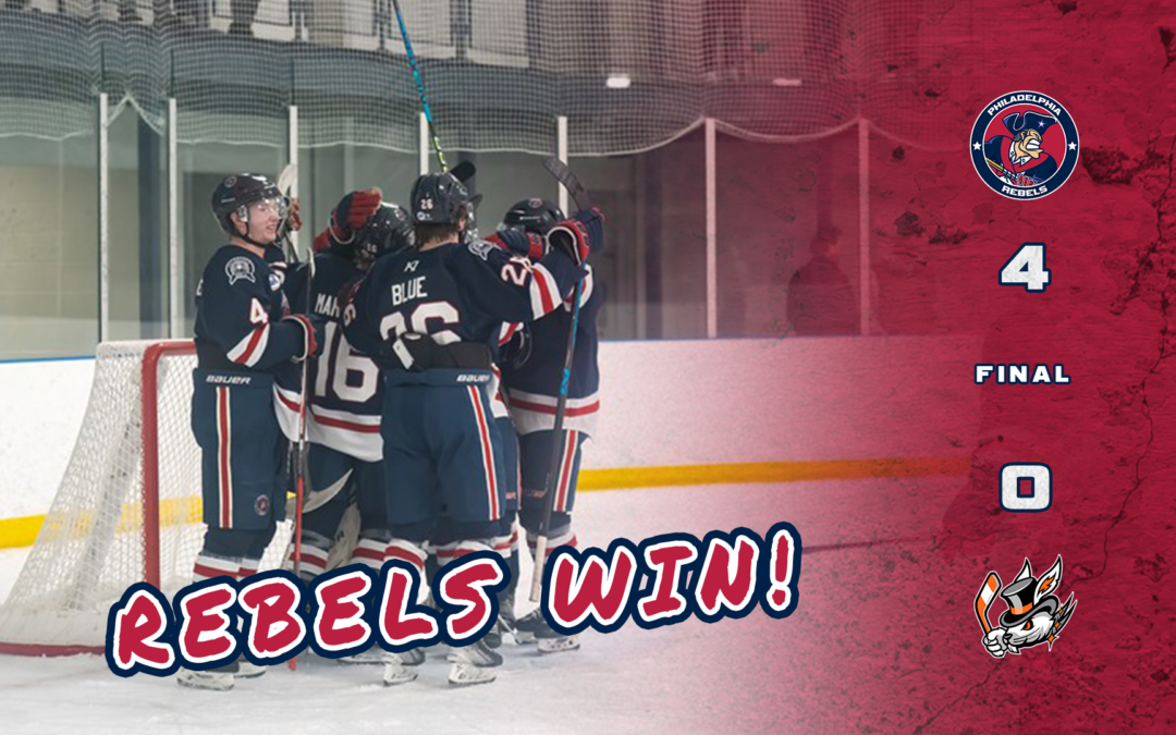 Krbecek’s Third-Straight Shutout Lifts Rebels to Weekend Sweep