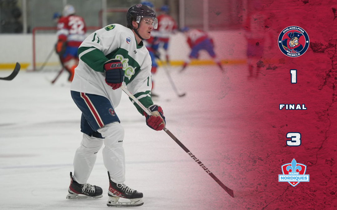 Rebels Fall to Nordiques Heading into 12-Day Layoff
