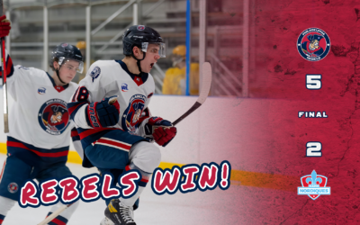 Rebels Cruise to 5-2 Win in Season Finale