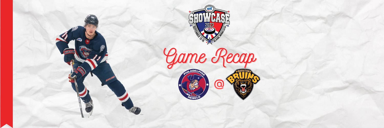 Third Period dooms Rebels in 4 – 2 loss to Bruins