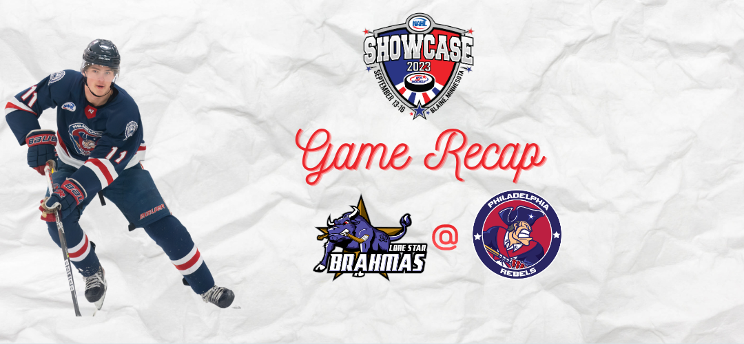 Rebels lose lead and game to Brahmas 3 – 2