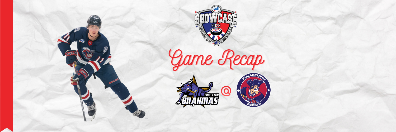 Rebels lose lead and game to Brahmas 3 – 2