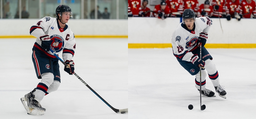 deVrise and Samitis named honorable mention for NAHL’s East Division’s Star of the Week