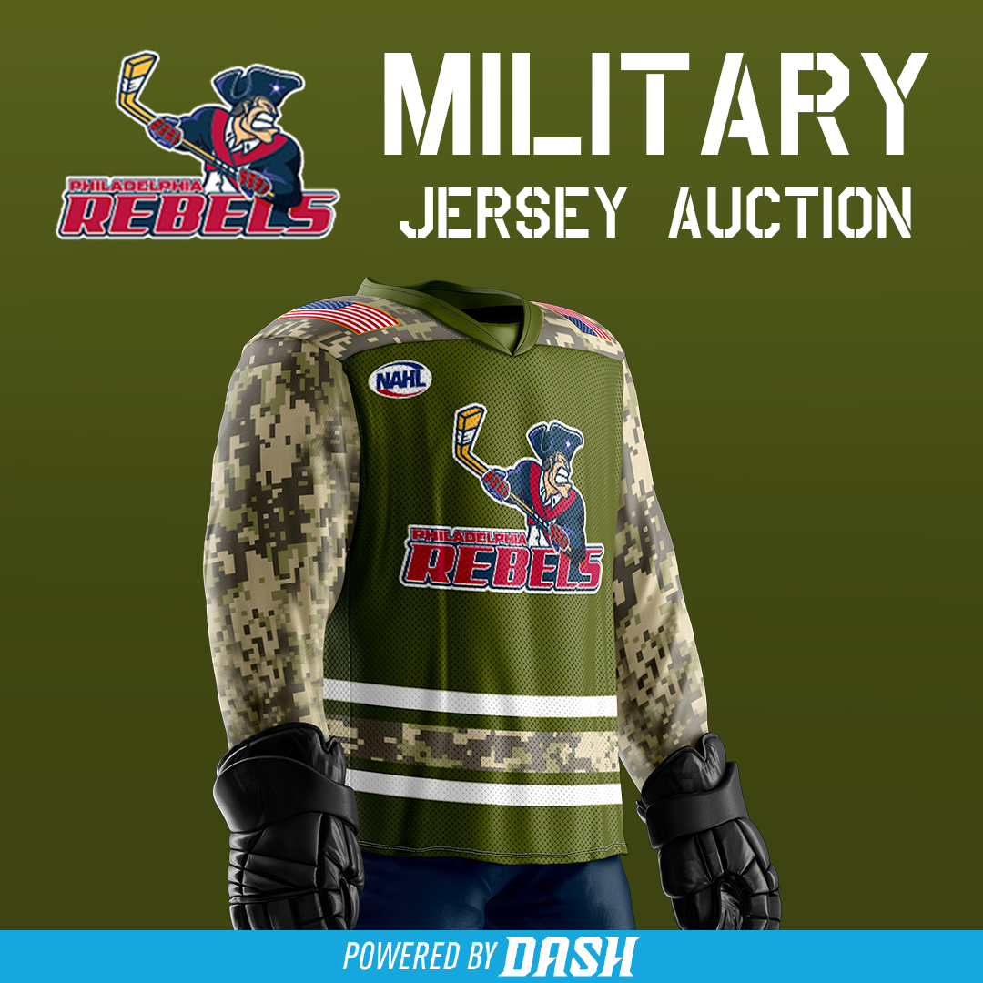 Rebels Military Night - Jersey Aucition