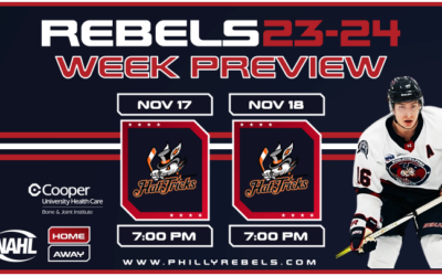 Weekend Preview: 11/17 & 11/18 – Rebels travel to Danbury and face Tricks for first time this season