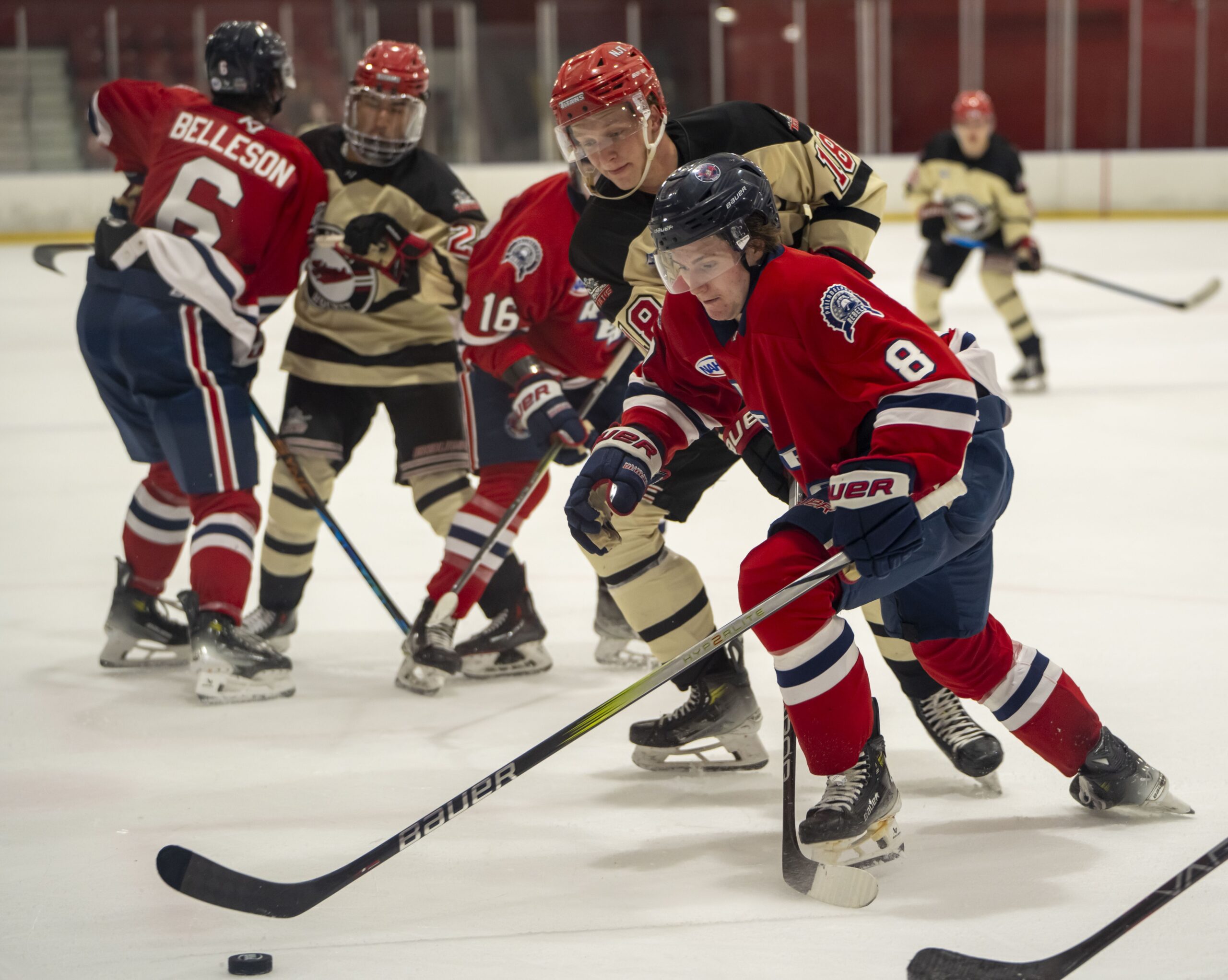 Second Period dooms Rebels in 6 – 1 loss to Titans