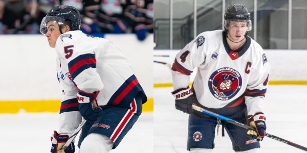Panchisin and deVries Named honorable mention for NAHL’s Players of the Month for December
