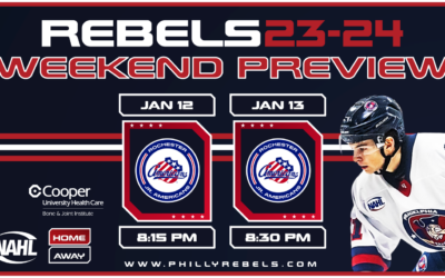 Weekend Preview: 1/12 & 1/13 – Rebels travel to Rochester to take on Jr. Americans