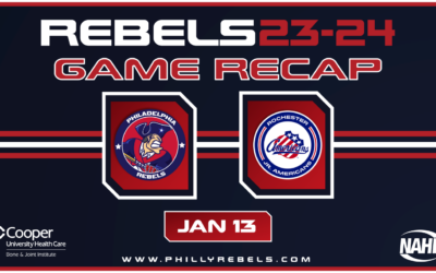 Rebels blanked by Rochester 3 – 0