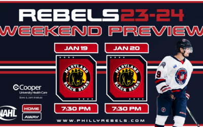 Weekend Preview: 1/19 & 1/20 – Rebels begin homestand starting with two games against Maryland