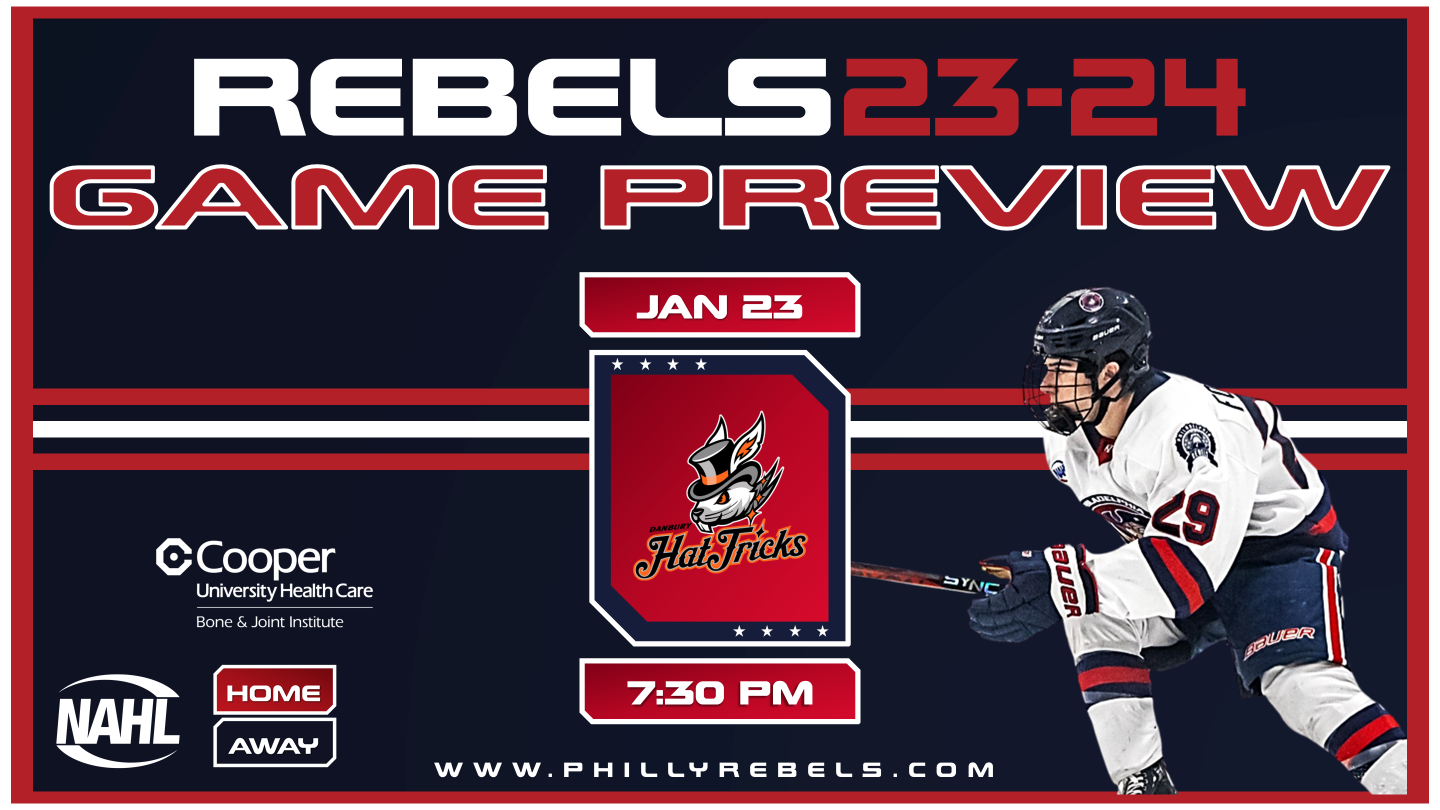 Game Preview: Rebels host Hat Tricks Tonight