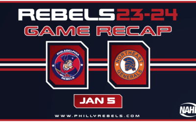 Five second period goals propel Rebels to 6 – 4 win over Generals