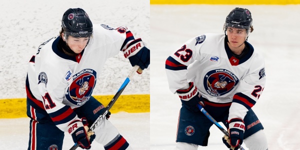 Coccimiglio and Vaites Named Honorable mention for NAHL’s East Division’s Star of the Week