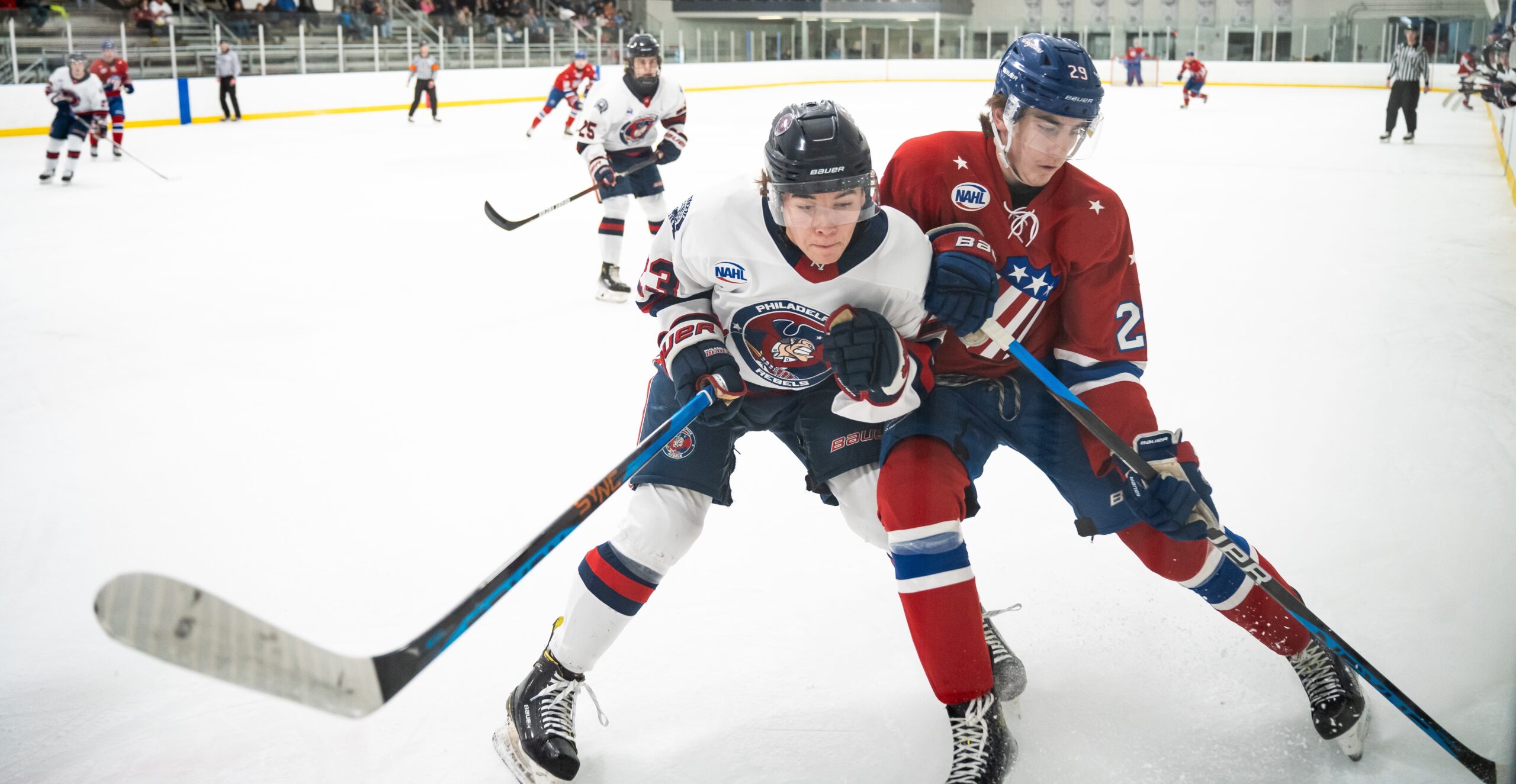 Comeback falls short as Rebels lose to Rochester 3 – 2